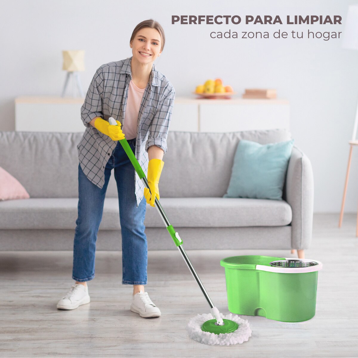Suape Giratorio 360° - Limpieza sin Esfuerzo ⭐️⭐️⭐️⭐️(+185 Clientes)