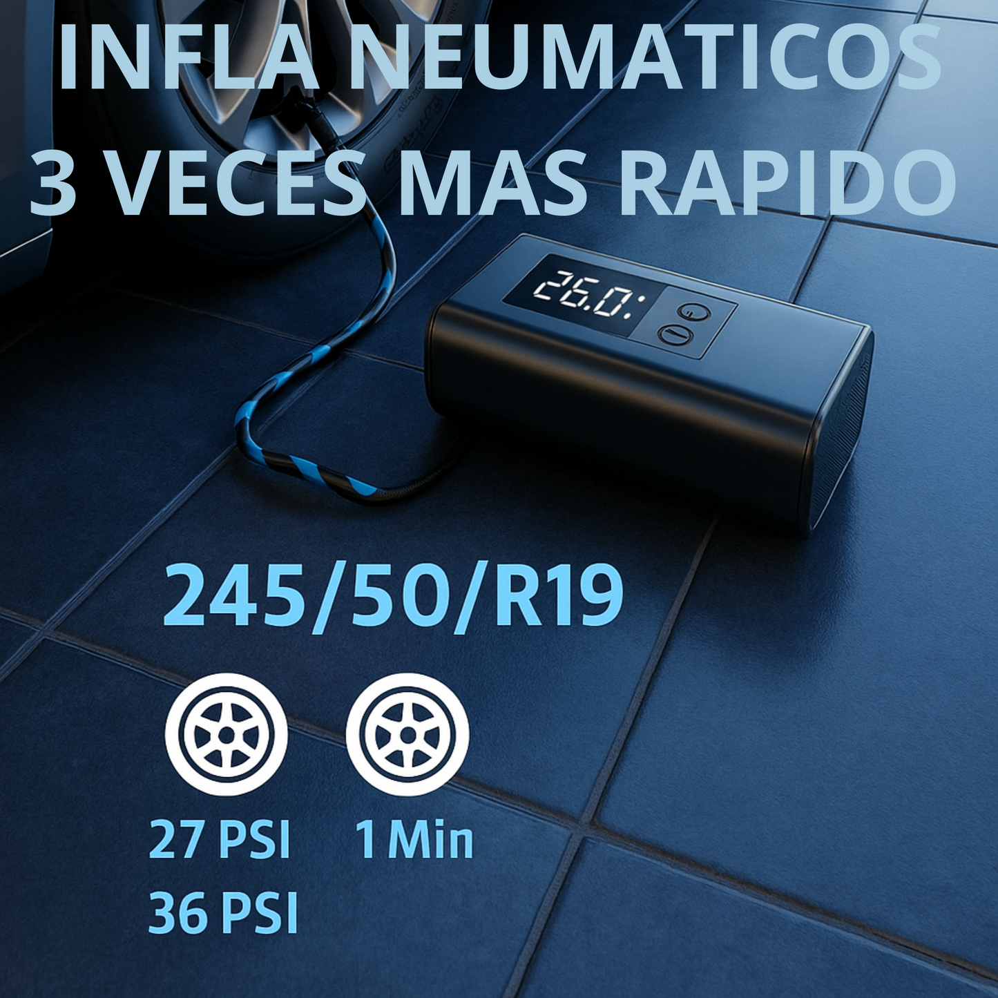 compresor de aire inanlambrico