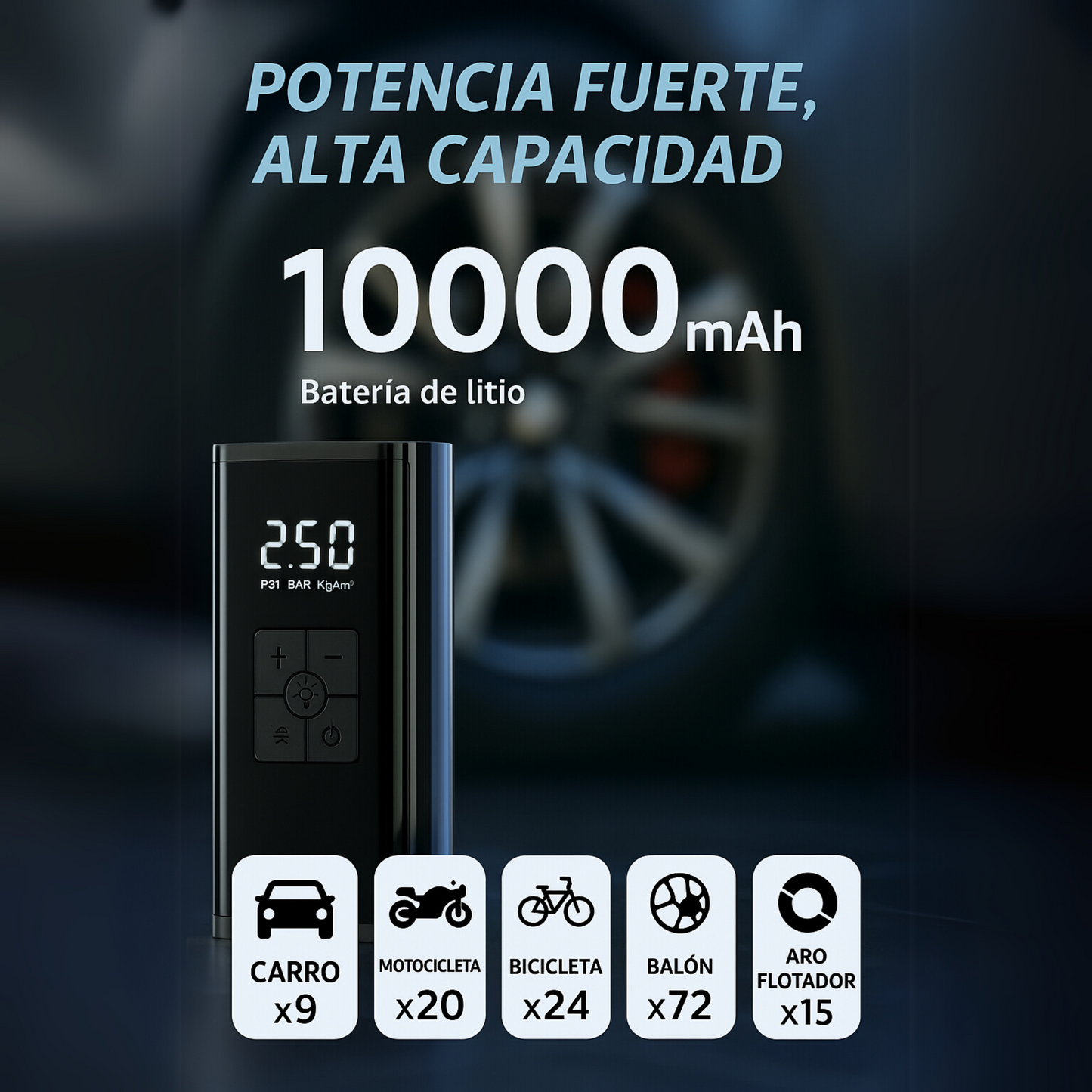 compresor de aire inanlambrico